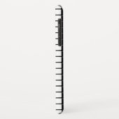 Abstracte zwarte piano Case-Mate iPhone case (Achterkant/links)