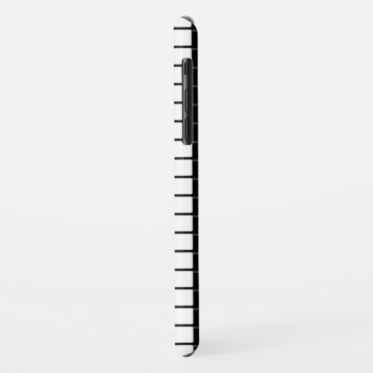 Abstracte zwarte piano Case-Mate iPhone case (Achterkant/links)