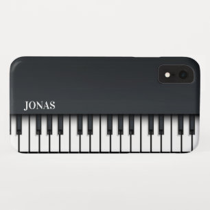 Abstracte zwarte piano Case-Mate iPhone case