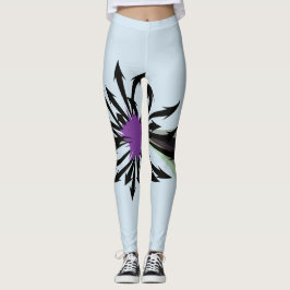 Abstracte zwarte pijlen Leggings