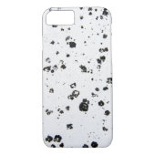 abstracte zwarte tinten op wit Case-Mate iPhone case (Achterkant)