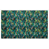 Abstracte zwarte turquoise stof (Fat Quarter)