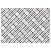 Abstracte zwarte Windows Gold-tablet Tafelkleed (Voorkant (Horizontaal))