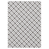 Abstracte zwarte Windows Gold-tablet Tafelkleed (Voorkant)