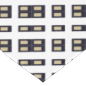 Abstracte zwarte Windows Gold-tablet Tafelkleed (Gekanteld)