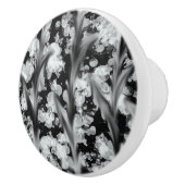 Abstracte zwarte witte knop (Rechts)