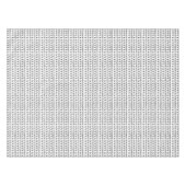 Abstracte Zwarte Witte Markeringen Tafelkleed (Voorkant (Horizontaal))