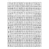 Abstracte Zwarte Witte Markeringen Tafelkleed (Voorkant)