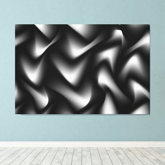 Abstracte zwartwitgalerij afdrukken (Insitu (Houten vloer))