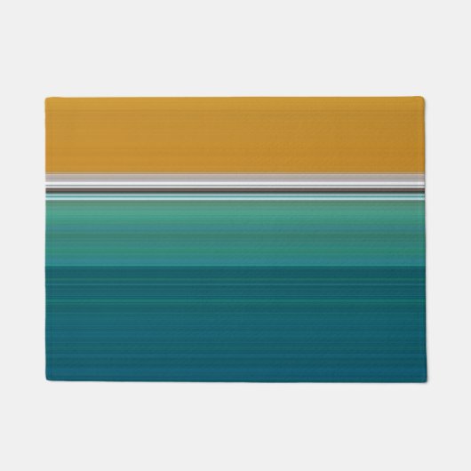 Abstracte zwembad deurmat (Voorkant)
