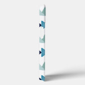 Abstracte zwemblauwvis Case-Mate iPhone case (Achterkant / Rechts)