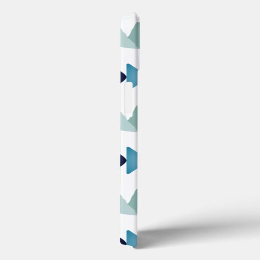 Abstracte zwemblauwvis Case-Mate iPhone case (Achterkant / Rechts)