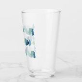 Abstracte zwemblauwvis glas (Links)