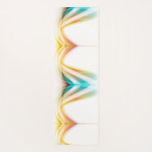 Abstracte Zwemmen 2 Yogamat (Achterkant)