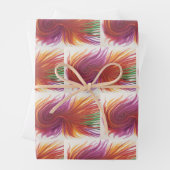 Abstracte Zwemmen Inpakpapier Vel (In situ)