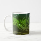 Abstracte Zwemmen Koffiemok (Links)
