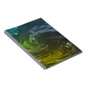 Abstracte Zwemmen Notitieboek (Rechterzijde)