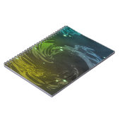Abstracte Zwemmen Notitieboek (Linkerzijde)