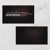 Abstracte zwendels visitekaartje (Voorkant / Achterkant)