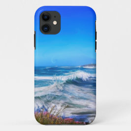 Abstracte zwenkgolf naar Fistral Beach Case-Mate iPhone Case