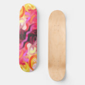 Abstracte zwenkplank persoonlijk skateboard (Voorkant)