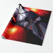 Abstracte zwirling Venom Cadeaupapier (Uitgerold)