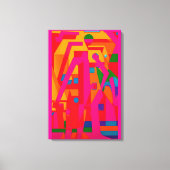 Abstracted Progress Canvas Afdruk (Voorkant)