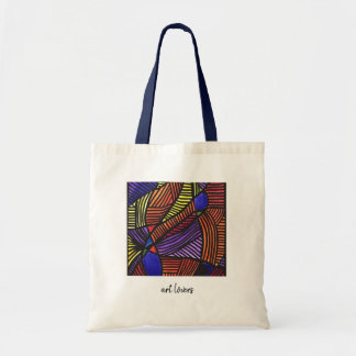 abstractes Designtasche Tote Bag
