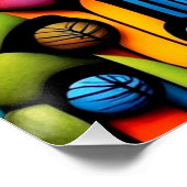 Abstracti Foliagi 2 Perfect Poster (Hoek)