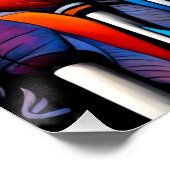 Abstracti Foliagi 3 Perfect Poster (Hoek)