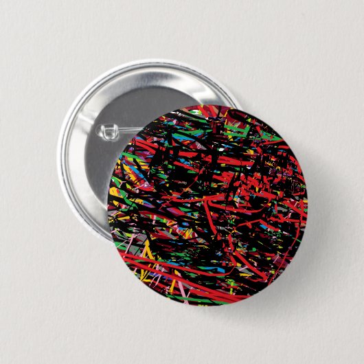 Abstractia Ronde Button 5,7 Cm (Voorkant /achterkant)