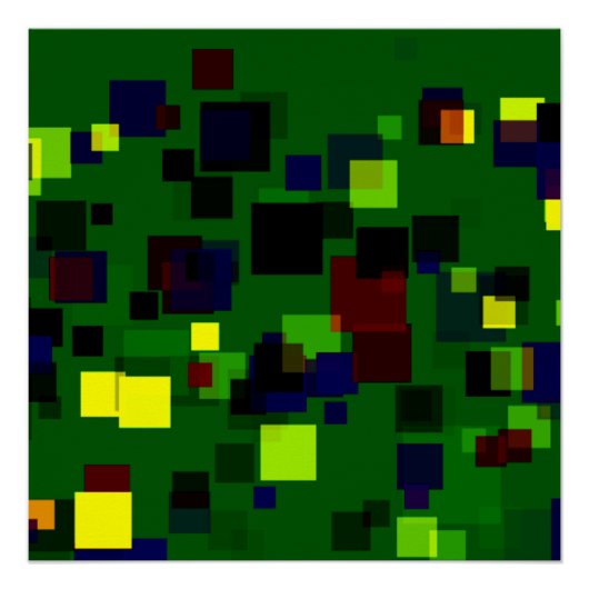 Abstractie 16 perfect poster (Voorkant)