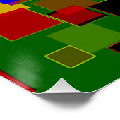 Abstractie 17 perfect poster (Hoek)