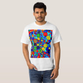 Abstractie 31 t-shirt (Voorkant volledig)
