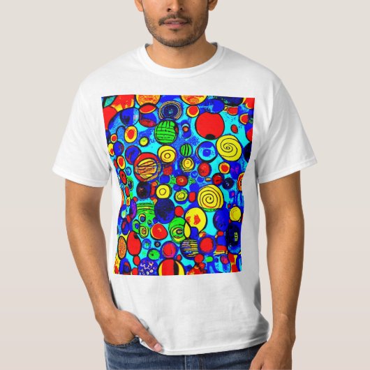 Abstractie 31 t-shirt (Voorkant)