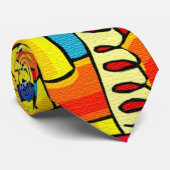 "ABSTRACTIE" #3 STROPDAS (Opgerold)