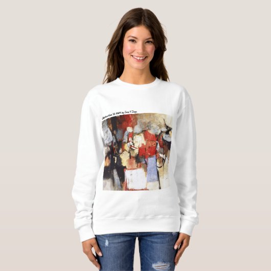 Abstractie 58 1964 sweatshirt (Voorkant volledig)