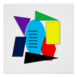 Abstractie Abstractie Perfect Poster
