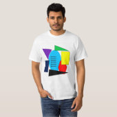 Abstractie Abstractie T-shirt (Voorkant volledig)