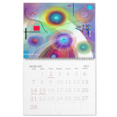 ABSTRACTIE CALENDAR KALENDER (Feb 2027)
