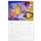 ABSTRACTIE CALENDAR KALENDER (Mar 2026)