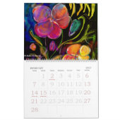 ABSTRACTIE CALENDAR KALENDER (Feb 2027)