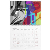 ABSTRACTIE CALENDAR KALENDER (Jan 2027)