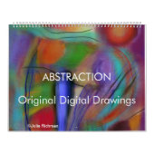 ABSTRACTIE digitale tekenkalender Kalender (Hoes)