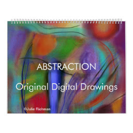 ABSTRACTIE digitale tekenkalender Kalender