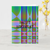 Abstractie, Gefeliciteerd Kaart (Gele Bloem)