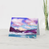 Abstractie in Alaska Card Kaart (Voorkant)