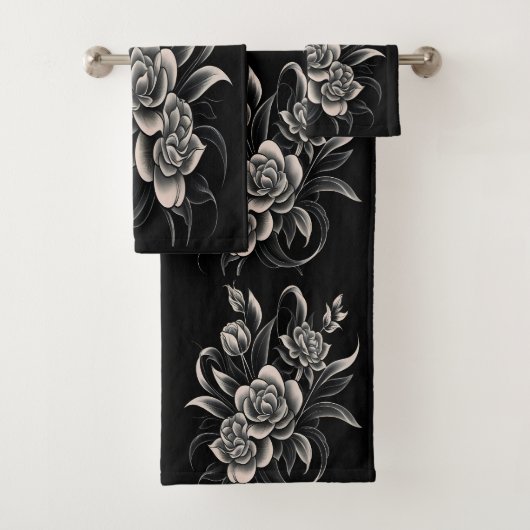 Abstractie ingekapseld bad handdoek (Insitu)