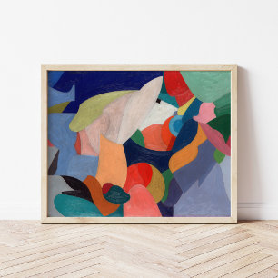 abstractie   Jay Van Everen Poster