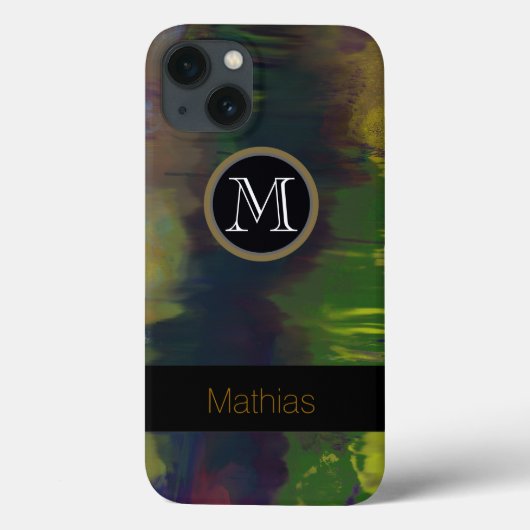 abstractie monogrammen Case-Mate iPhone case (Achterkant)